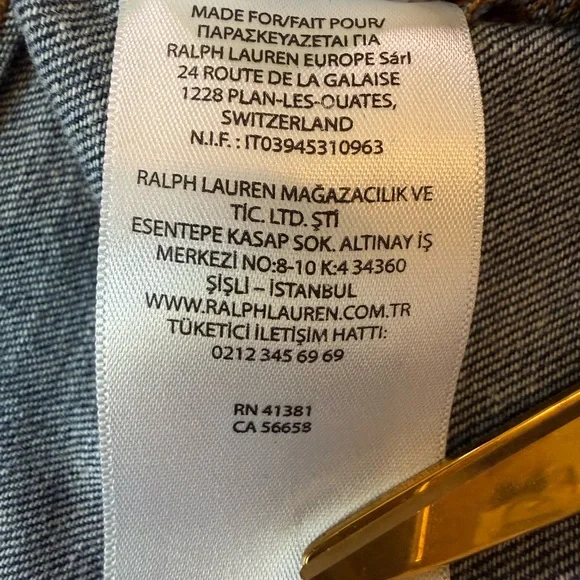 Ralph Lauren Indigo Cropped Straight Jeans - Picture 13 of 14